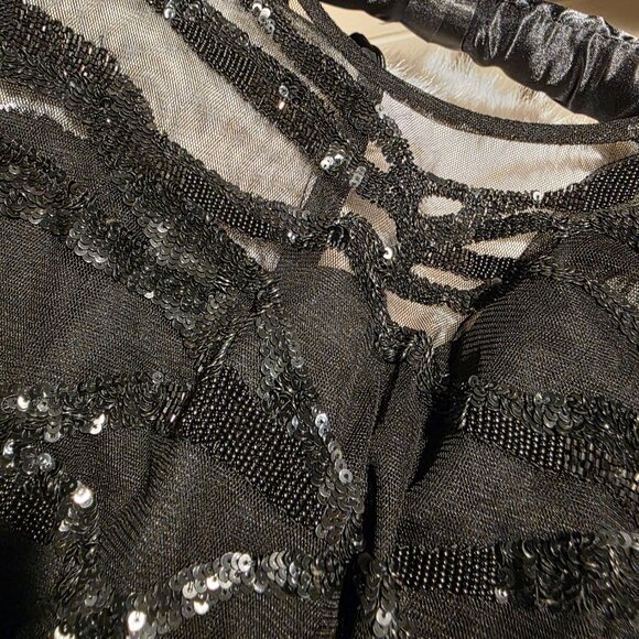 REISS Salie Sequin Embroidered jumpsuit UK 10/US 6 - Picture 3 of 12